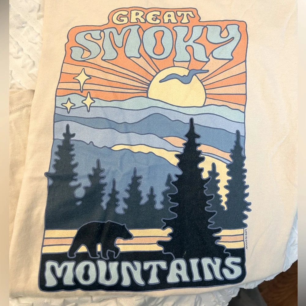 Life Is Good Cream Women's Tee - Picture 1 of 4